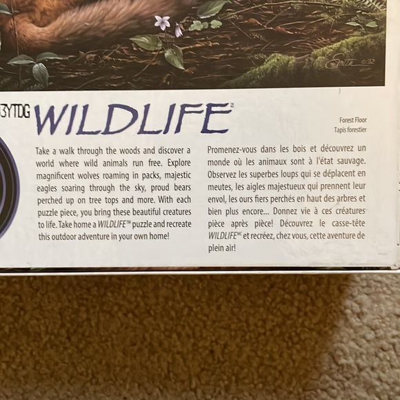 TCG Wildlife 750 Piece Puzzle “Forest Floor” - Picture 6 of 10